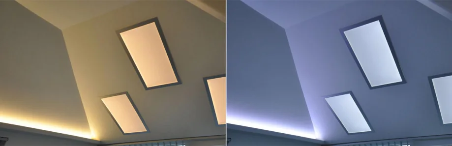 LED-Flächenlicht Module BASIC-WW im Einsatz